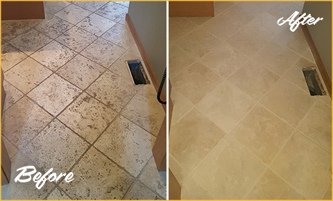 Tile and Grout Cleaning - Peerless Restoration
