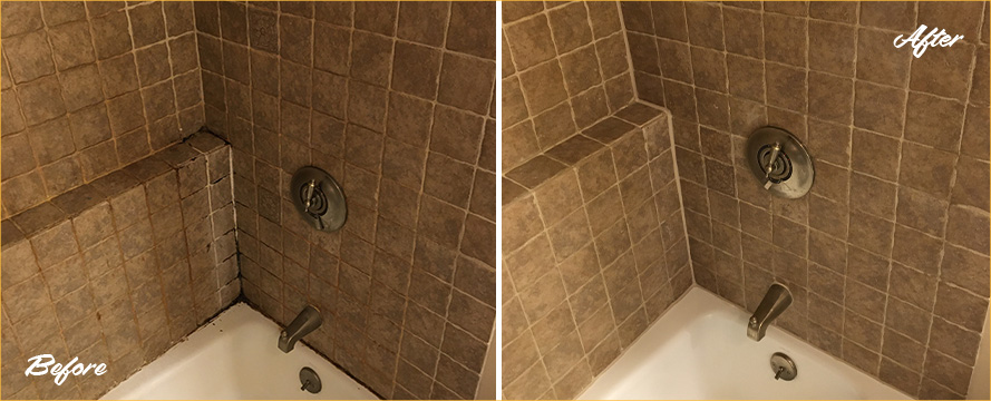 Shower Restored by Our  Professional Tile and Grout Cleaners in Seattle, WA