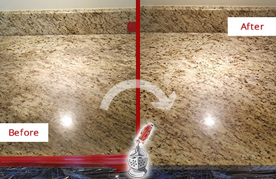 Residential Granite Honing And Polishing Sir Grout Seattle